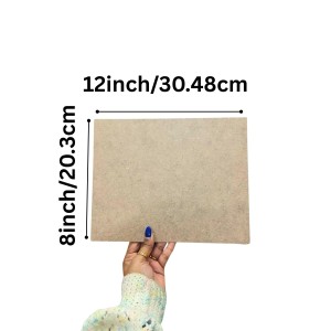 MDF Board Sheet 3 mm for Arts & Crafts | Premium Plain MDF Wood Sheets for Painting, Resin Art, Mandala, Pyrography, Decoupage & Lamination | 8 x 12 Inch | Pack of 10 (8x12) MDF Board Sheet 3 mm for Arts & Crafts | Premium Plain MDF Wood Sheets for Painting, Resin Art, Mandala, Pyrography, Decoupage & Lamination | 8 x 12 Inch | Pack of 10 (8x12)