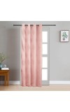 Home Beautiful 7ft. Pink Microfiber Door Curtain - (M2972)