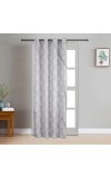 Home Beautiful 7ft. Light Grey Polyester Curtain - (M2764)