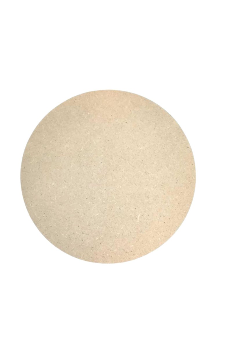 6 Inch Round MDF Board – 3mm Thick Unfinished Wood Circle for Crafts, Painting, Laser Cutting, Engraving & DIY Projects