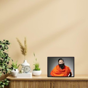 Baba Ramdev Laminated Photo - 9x11 Inches, Divine Blessings for Home & Office and Temple Decoration Baba Ramdev Laminated Photo - 9x11 Inches, Divine Blessings for Home & Office and Temple Decoration
