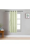 Home Beautiful 5ft. Light Green Polyester Curtain - (M2759)