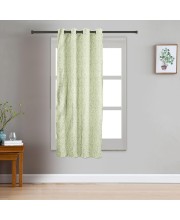 Home Beautiful 5ft. Light Green Polyester Curtain - (M2759)