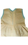 Cotton Baby Girl Frock for 0-9 Months ? Soft & Stylish Infant Dress | Sleeveless Newborn Frock with Lace Detailing | Comfortable for Babies (Peach)
