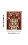 Wooden Lord Jagannath Fridge Magnet | Laser Engraved Religious Souvenir | Traditional Pattachitra Style Decorative Magnet for Home & Office (6)
