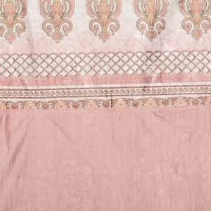 Home Beautiful 5ft. Soft Dusty Rose Pink Jacquard Eyelet Curtains - (M2937) Home Beautiful 5ft. Soft Dusty Rose Pink Jacquard Eyelet Curtains - (M2937)