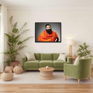 Baba Ramdev Laminated Photo - 9x11 Inches, Divine Blessings for Home & Office and Temple Decoration Baba Ramdev Laminated Photo - 9x11 Inches, Divine Blessings for Home & Office and Temple Decoration