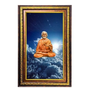 Swami Yukteswar Digital Golden Balck Color Photo Frame | Hindu Religious Wall Decor | 10x16 Inches - Inspirational Wall Art for Office, Home Decor - Ideal Spiritual Gift (F16949) Swami Yukteswar Digital Golden Balck Color Photo Frame | Hindu Religious Wall Decor | 10x16 Inches - Inspirational Wall Art for Office, Home Decor - Ideal Spiritual Gift (F16949)