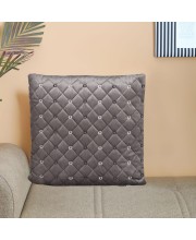 Home Beautiful Dark Grey Velvet Cushion Cover