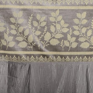 Home Beautiful 5 ft. Dark Grey Polyester Curtain - (M2773)