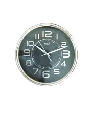 Hitech Sales Classic Quartz Stylish Designed Analog 28 Cm Decorative Weatherproof Latest WallClock Battery Operated Round Easy to Read for Living Room Bedroom Office Kitchen School