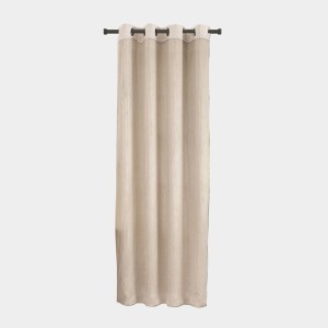 Home Beautiful 7ft. Beige Polyester Curtain - (M2847) Home Beautiful 7ft. Beige Polyester Curtain - (M2847)
