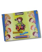 Hi Tech Sales, Excellent Quality Examination Pad || Wooden Drawing Board for Kids/Students, Girls & Boys || Stainless Steel Clip, Plain MDF Hard Board Writing Pad(A3 Size) (Yellow)