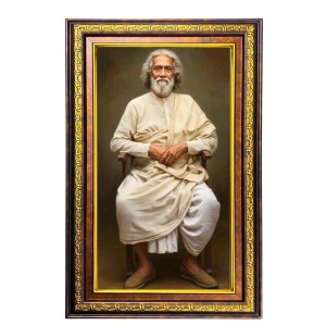 Swami Yukteswar Digital Golden Balck Color Photo Frame | Hindu Religious Wall Decor | 10x16 Inches - Inspirational Wall Art for Office, Home Decor - Ideal Spiritual Gift (F16954) Swami Yukteswar Digital Golden Balck Color Photo Frame | Hindu Religious Wall Decor | 10x16 Inches - Inspirational Wall Art for Office, Home Decor - Ideal Spiritual Gift (F16954)