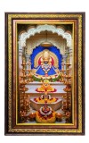 KhatuShyam Digital Golden Balck Color Photo Frame | Hindu Religious Wall Decor | 10x16 Inches - Inspirational Wall Art for Office, Home Decor - Ideal Spiritual Gift (F16678)