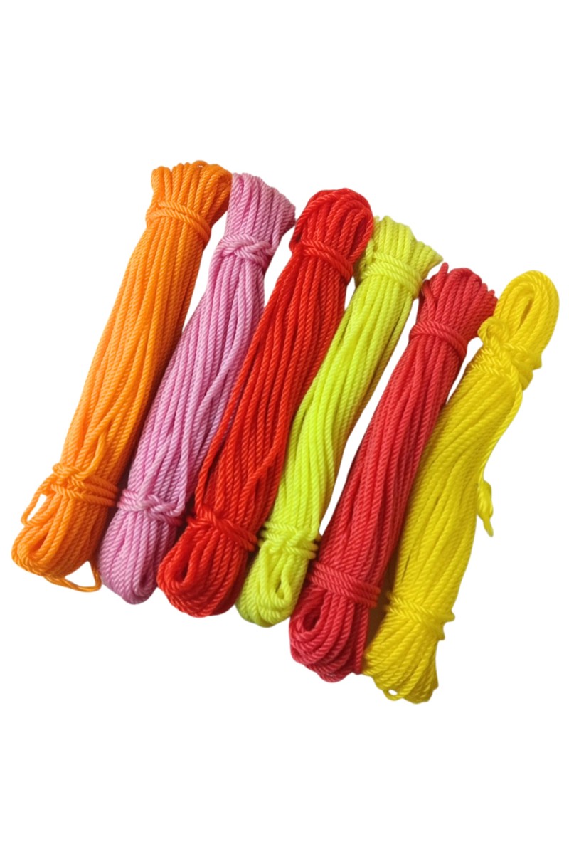 Heavy-Duty Multipurpose Rope | Strong & Durable Nylon/Polypropylene Rope for Outdoor, Camping, and Home Use | 4mm Thickness