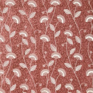 Home Beautiful 7ft. Maroon Polyester Curtain - (M2725)