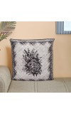 Home Beautiful Grey Polyester Cushion Cover