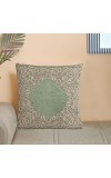 Home Beautiful Green Polyester Cushion Cover