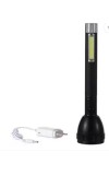 Portable and Lightweight Rechargeable 100w Laser LED Power Torch Light 27cm Platinum 25W COB, 2X 3.7V 1200mAh Li-ion Batteries, 5V Adaptor, Durable and Bright, Ideal for Indoor and Outdoor Use