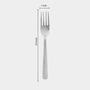 Stainless Steel Fork Set of 4, 6.9 in Length (Pack of 4)
