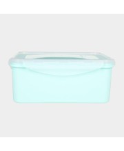 Hitech Sales 2200ml Plastic Storage Container with Lid – Large BPA-Free Food Storage Box – Durable, Stackable & Reusable – Green