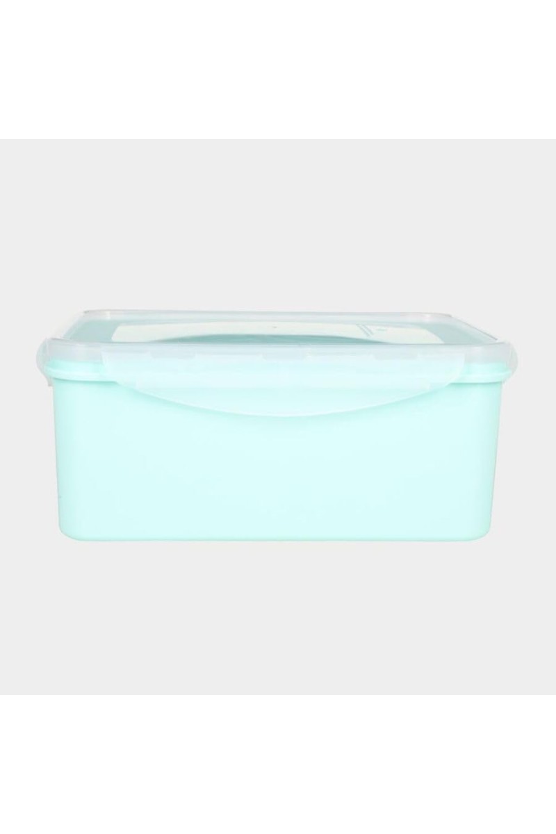 Hitech Sales 2200ml Plastic Storage Container with Lid – Large BPA-Free Food Storage Box – Durable, Stackable & Reusable – Green