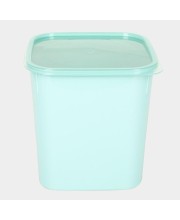 Hitech Sales 3.6L Plastic Storage Container with Lid – BPA-Free, Durable & Stackable – Green Food Organizer for Kitchen, Pantry, or Fridge
