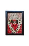 Hitech Sales Tara Maa Photo Frame, Brown,1 Piece for Wall, Temple, Outdoor Spaces Home Decor, Gifts (PVC Frame, 8 x 6 inch)