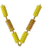 Hitech Sales Artificial Mala for Pooja, Temple, and Festival Decoration | Traditional Prayer Garlands (Small - 17 cm, Pack of 1) Hitech Sales Artificial Mala for Pooja, Temple, and Festival Decoration | Traditional Prayer Garlands (Small - 17 cm, Pack of 1)