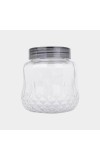 Hitech Sales 600ml Glass Jar – Transparent | Airtight Lid, Storage for Kitchen Essentials