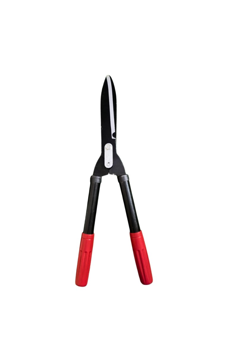 HI TECH Sales Gardening Shears – Red Hedge Shears, Tree & Flower Pruning Shears for Trimming Fruit, Flowers, and Plants – Sharp, Ergonomic Garden Clippers for Precision Cutting