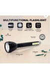 Portable and Lightweight Rechargeable 100w Laser LED Power Torch Light 27cm Platinum 25W COB, 2X 3.7V 1200mAh Li-ion Batteries, 5V Adaptor, Durable and Bright, Ideal for Indoor and Outdoor Use