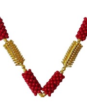 Hitech Sales Artificial Mala for Pooja, Temple, and Festival Decoration | Traditional Prayer Garlands (Small - 17 cm, Pack of 1) Hitech Sales Artificial Mala for Pooja, Temple, and Festival Decoration | Traditional Prayer Garlands (Small - 17 cm, Pack of 1)