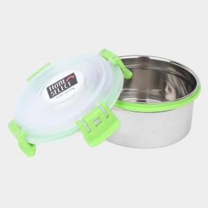 300 ml Stainless Steel Container, 4.5 X 2.5 inch (Pack of 1)