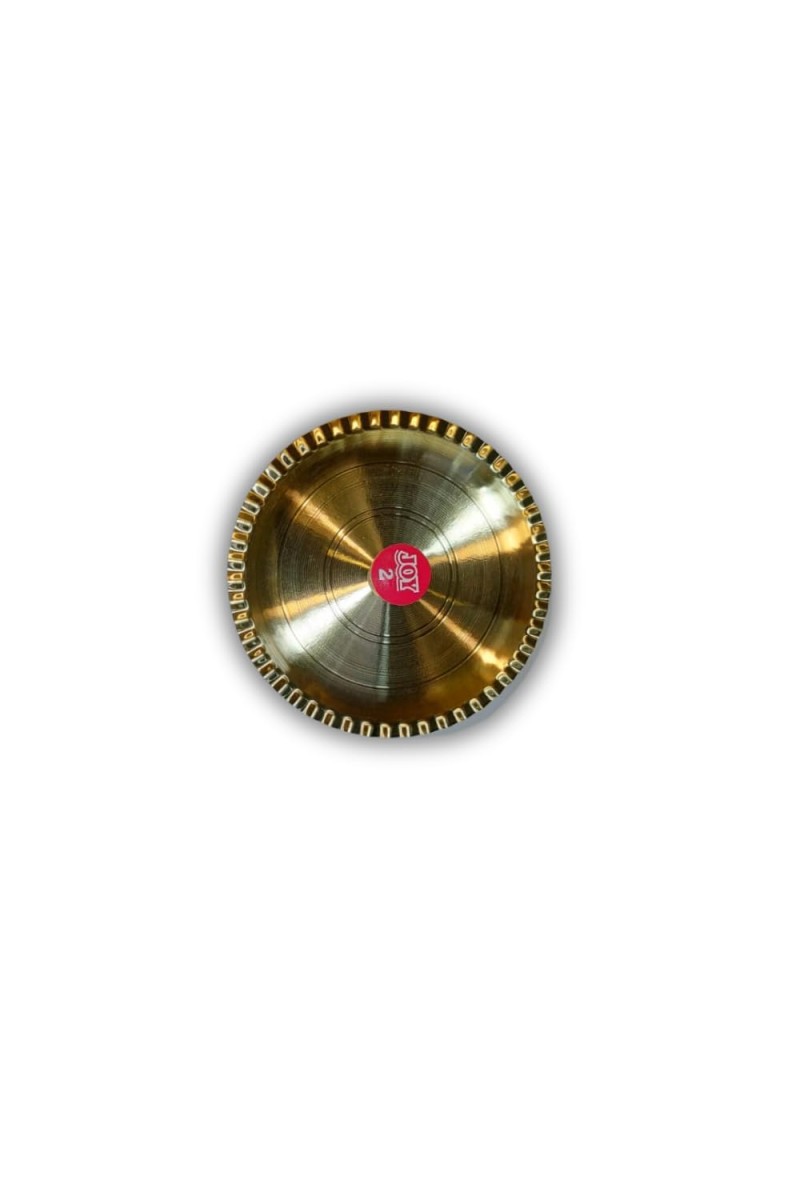 Hitech Small Golden Brass Puja Plate Or Thali for Home, Office, Temple Puja