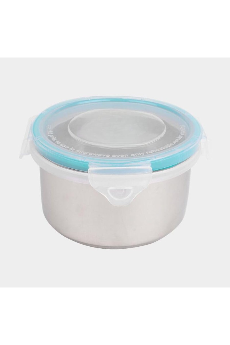 Hitech Sales 550ml Stainless Steel Container with Lid – Durable, Rust-Resistant & BPA-Free Storage Box – Steel Finish