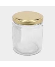 Hitech Sales 200ml Glass Jar – Transparent Glass Storage Container for Spices, Kitchen & Home Use
