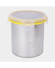 Hitech Sales 700ml Stainless Steel Container with Lid – Durable, BPA-Free & Rust-Resistant Food Storage Box – Steel Finish