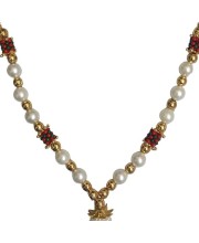 Hitech Sales Artificial Pearl and Bead Decorative Floral Garland Mala for Pooja, Mandir, Home Décor, and Festivals | Multicolor Design with Pendant Hanging (Small, 22 cm) Hitech Sales Artificial Pearl and Bead Decorative Floral Garland Mala for Pooja, Mandir, Home Décor, and Festivals | Multicolor Design with Pendant Hanging (Small, 22 cm)
