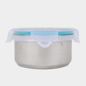 230 ml Stainless Steel Container, 3.6 X 2.4 inch (Pack of 1)