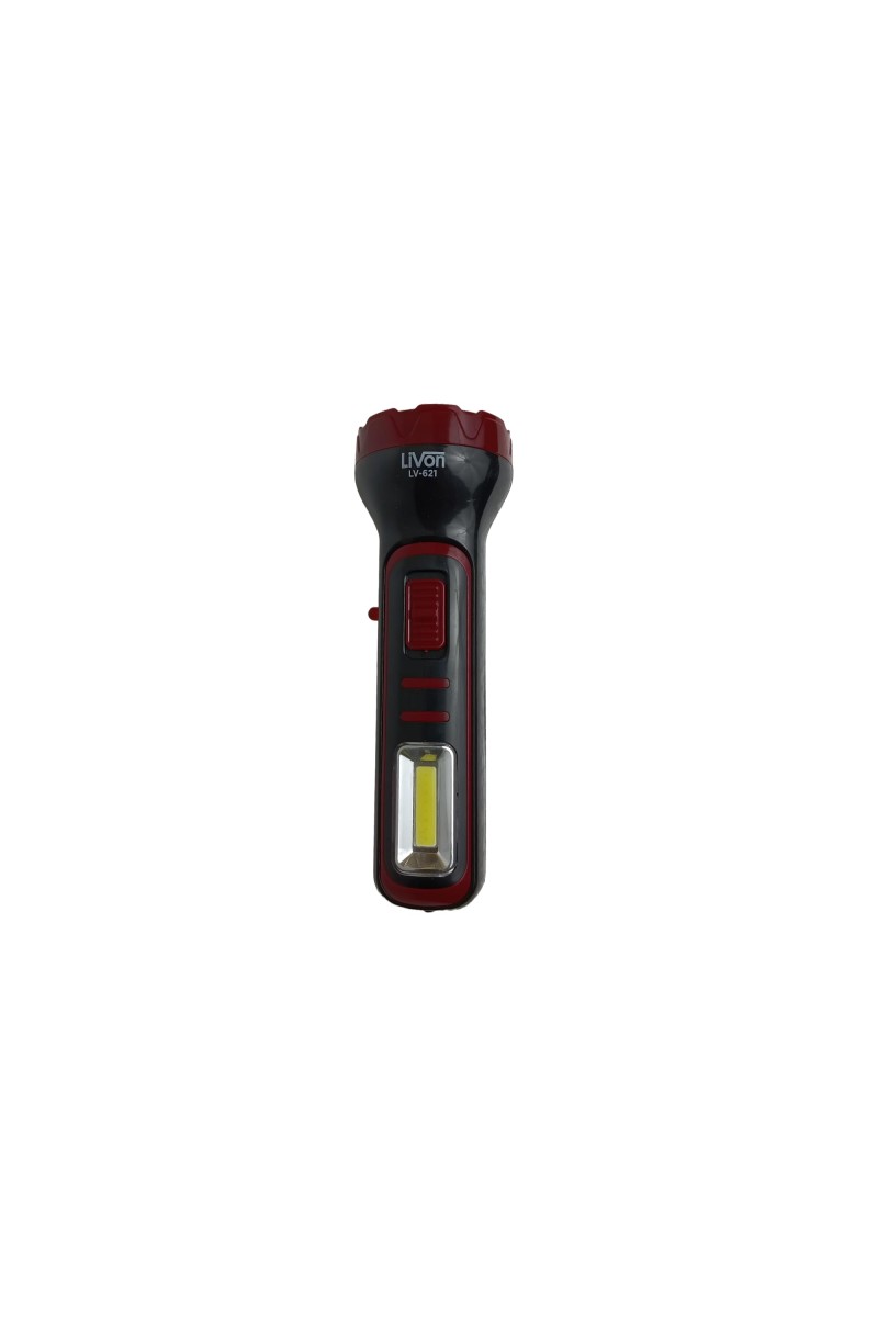 Hitech Rechargeable Torch Light || LV-621 || Powerful 25W Laser + 20W COB || 12 Hours of Continuous Lighting