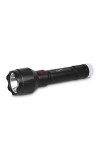 HiTechMart 24 Energy Rechargeable Led Torch with Dual Mode Night Lamp/Torch 8 hrs Flood Lamp Emergency Light (Black)