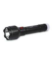 HiTechMart 24 Energy Rechargeable Led Torch with Dual Mode Night Lamp/Torch 8 hrs Flood Lamp Emergency Light (Black)