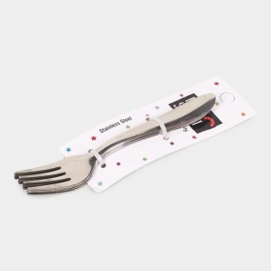 Stainless Steel Fork Set of 4 1 3.5 cm Length (Pack of 4)
