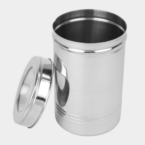 1.5 L Stainless Steel Container, 1 0 X 17.5 cm (Pack of 1)