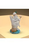 Radha Krishna Idol in White | Radha Krishna Statue for Home, Office, and Pooja Room Decor | Radha Krishna Murti