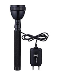 Portable and Lightweight Rechargeable 100w Laser LED Power Torch Light 27cm Platinum 25W COB, 2X 3.7V 1200mAh Li-ion Batteries, 5V Adaptor, Durable and Bright, Ideal for Indoor and Outdoor Use
