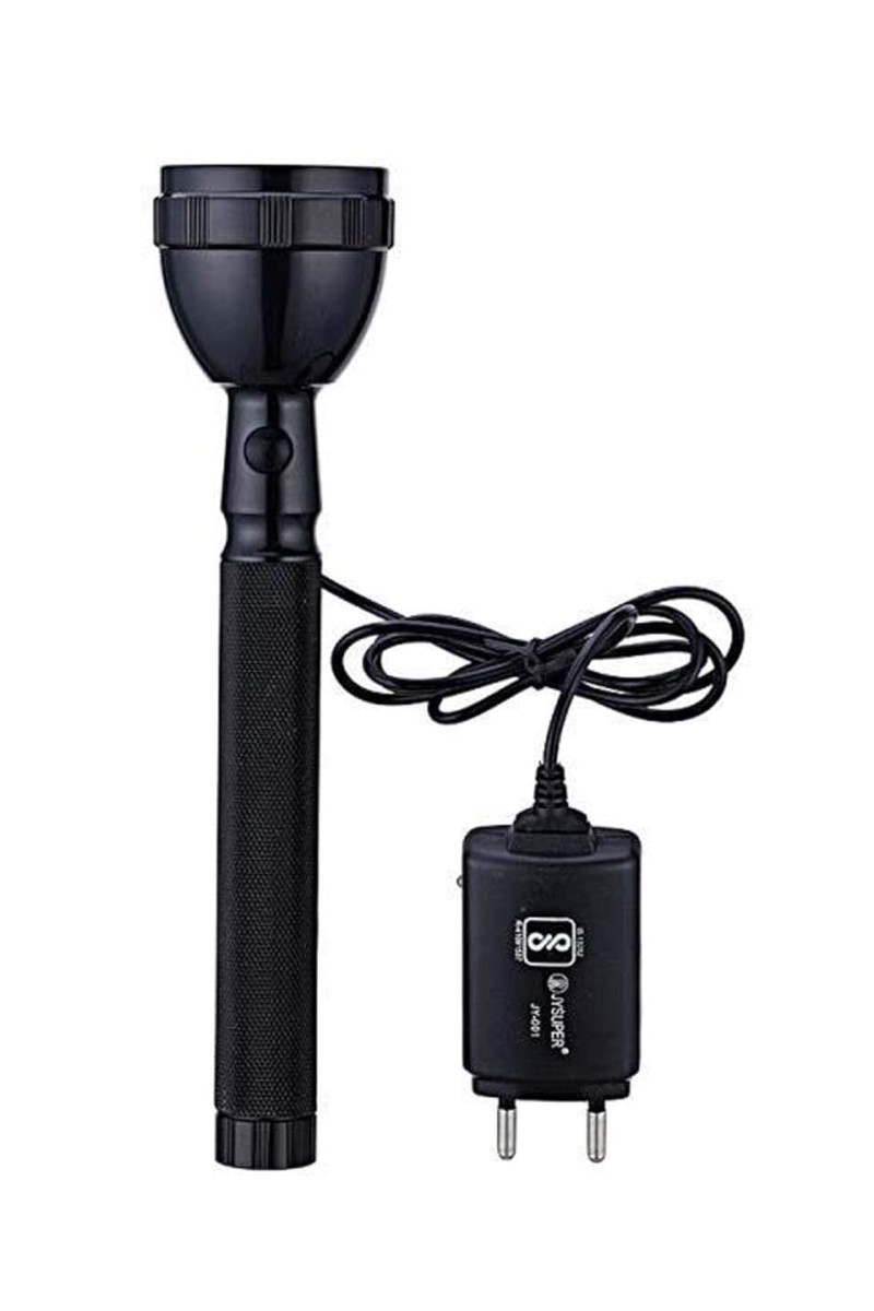 Portable and Lightweight Rechargeable 100w Laser LED Power Torch Light 27cm Platinum 25W COB, 2X 3.7V 1200mAh Li-ion Batteries, 5V Adaptor, Durable and Bright, Ideal for Indoor and Outdoor Use