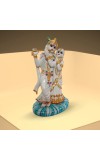 Radha Krishna Idol in White | Radha Krishna Statue for Home, Office, and Pooja Room Decor | Radha Krishna Murti